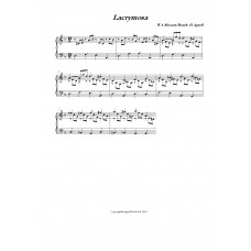 Lacrimosa (manualiter) /W A Mozart