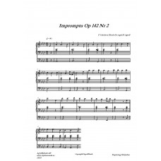 Impromptu /F Schubert/Bearb för orgel:H Agrell