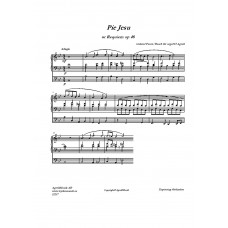 Pie Jesu /Gabriel Fauré/Bearb för orgel:H Agrell